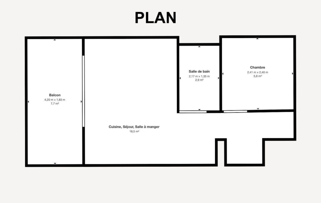 Annonces SETE : Appartement | BALARUC-LES-BAINS (34540) | 28 m2 | 114 900 € 