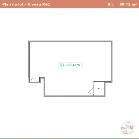 SOLEANA IMMOBILIER : Local / Bureau | SETE (34200) | 89.43m2 | 1 006 € 