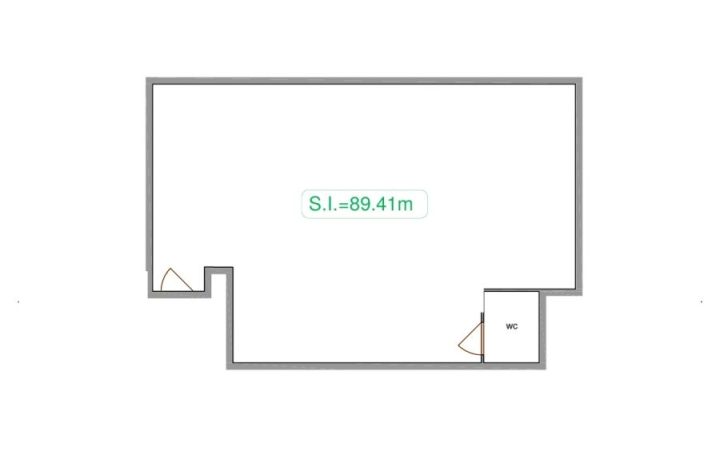 Local commercial   SETE  89 m2 1 006 € 